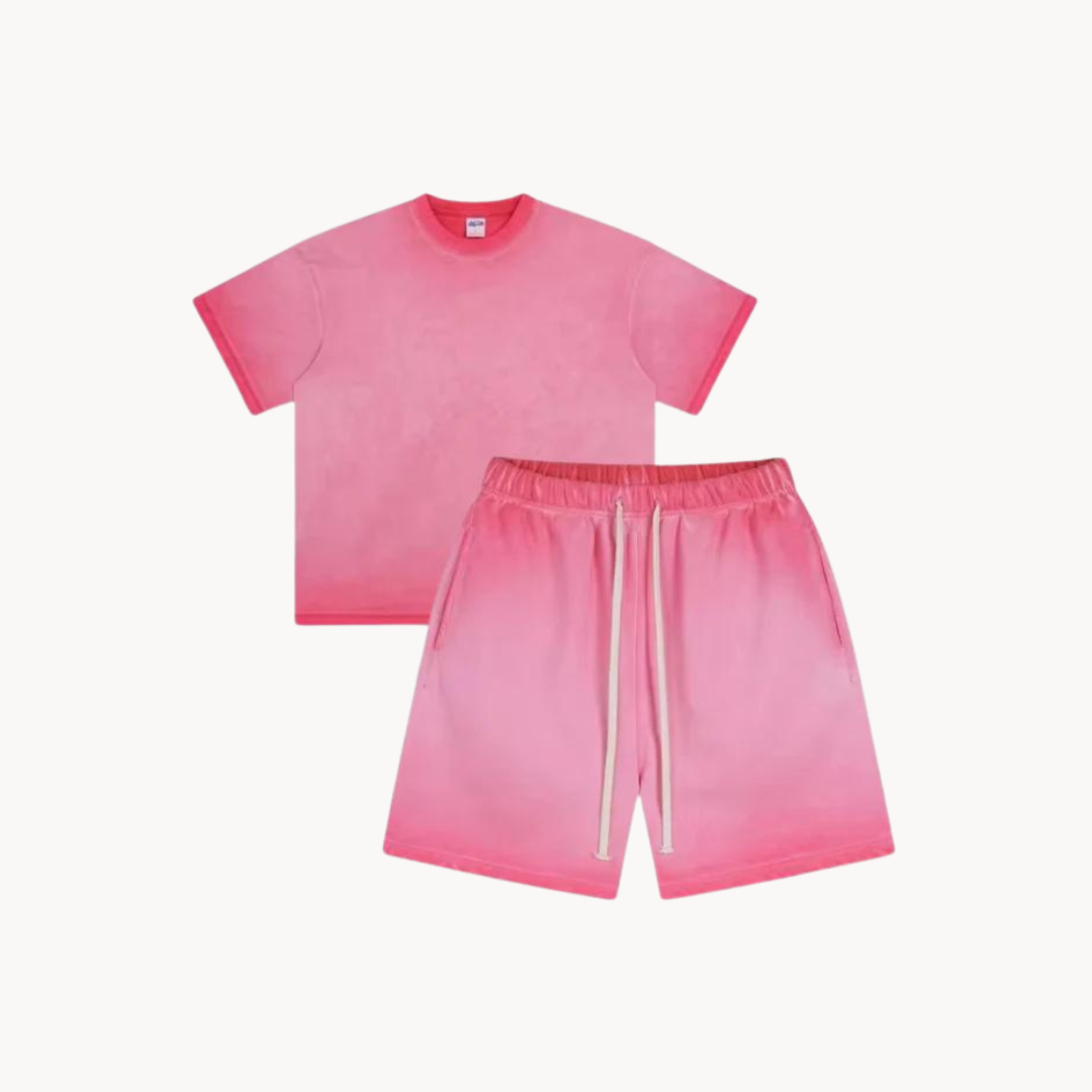 Stonewash Ombre - Two-Piece Set