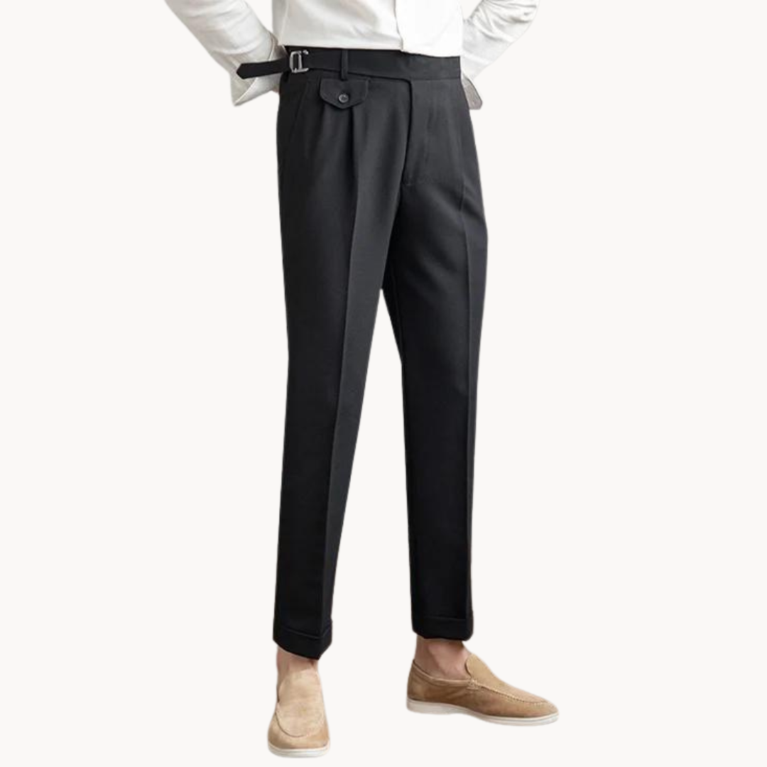 Pleated Tailored - Trousers