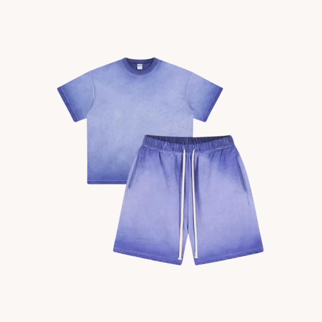 Stonewash Ombre - Two-Piece Set