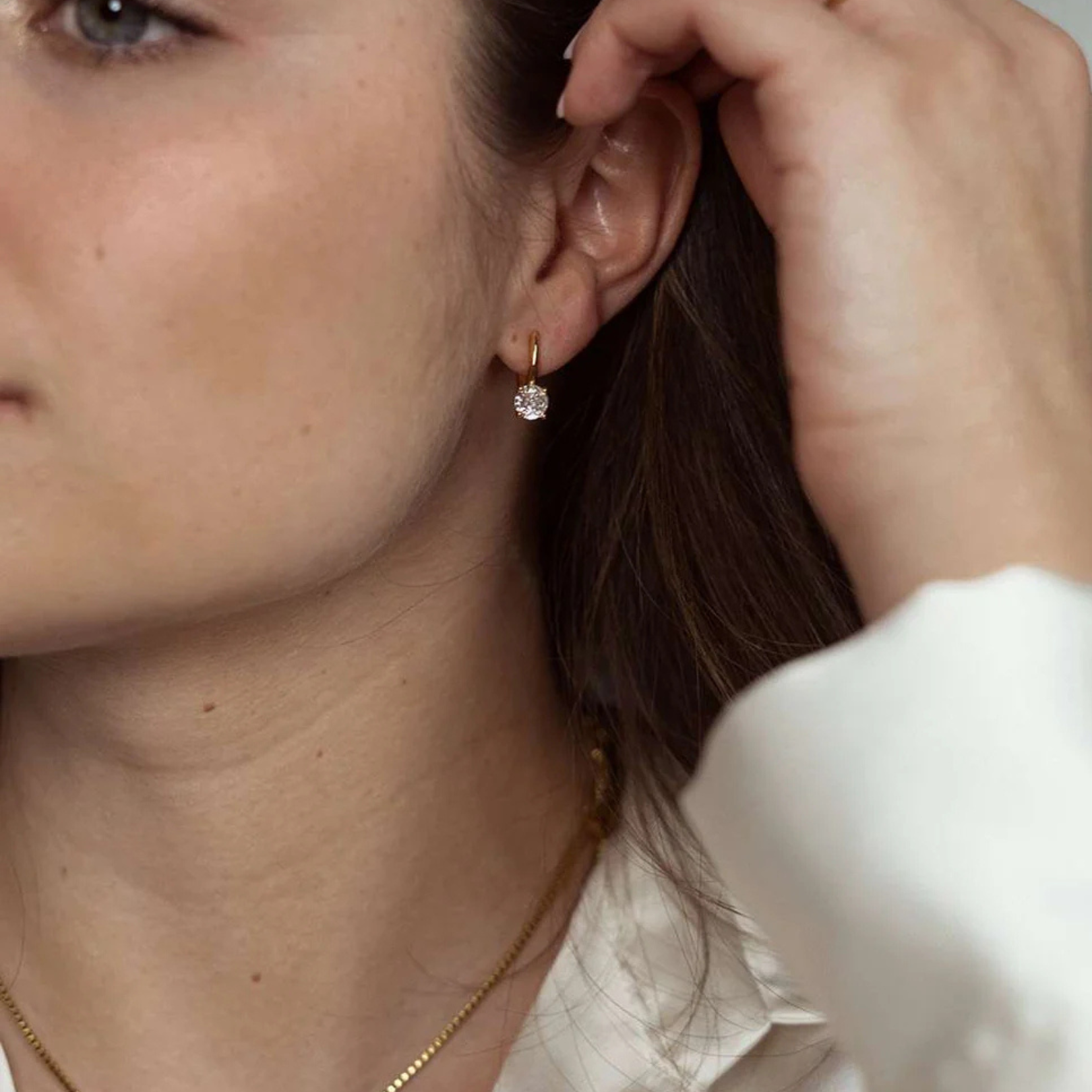 Lizette | Pure Mind Earrings Gold