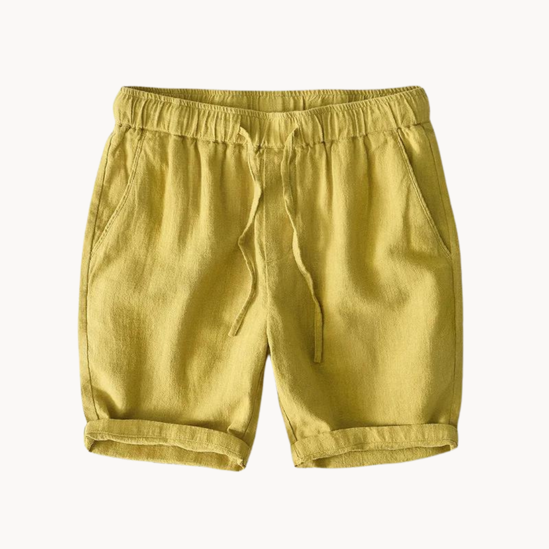 Cotton Linen Blend - Shorts
