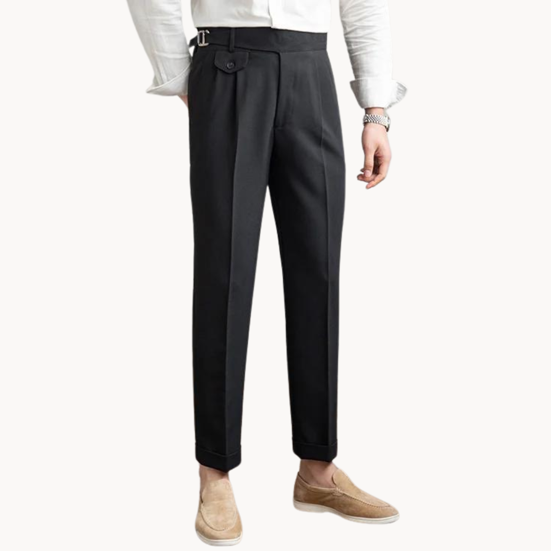 Pleated Tailored - Trousers