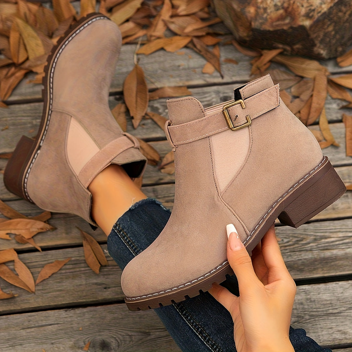 Siena Buckle Ankle - Boots
