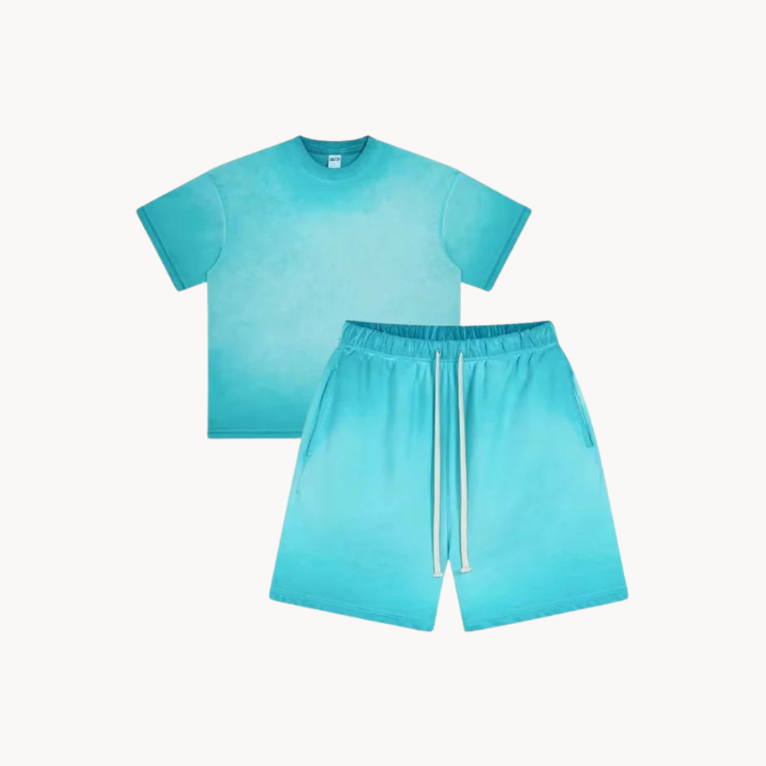 Stonewash Ombre - Two-Piece Set