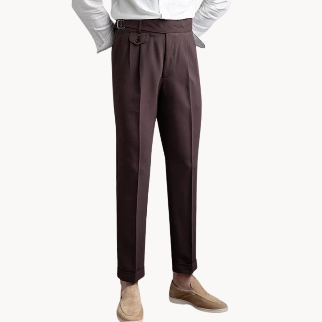 Pleated Tailored - Trousers
