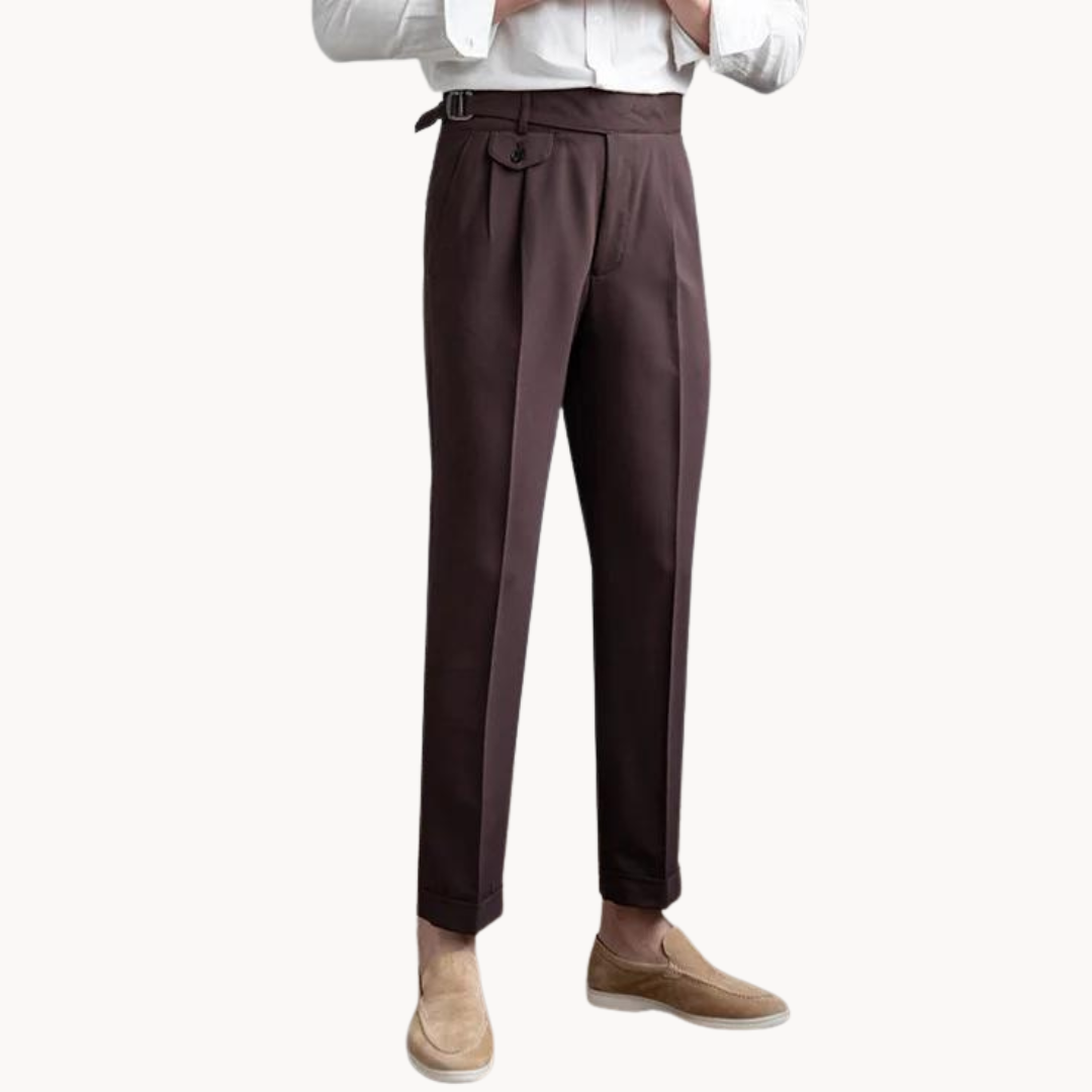 Pleated Tailored - Trousers