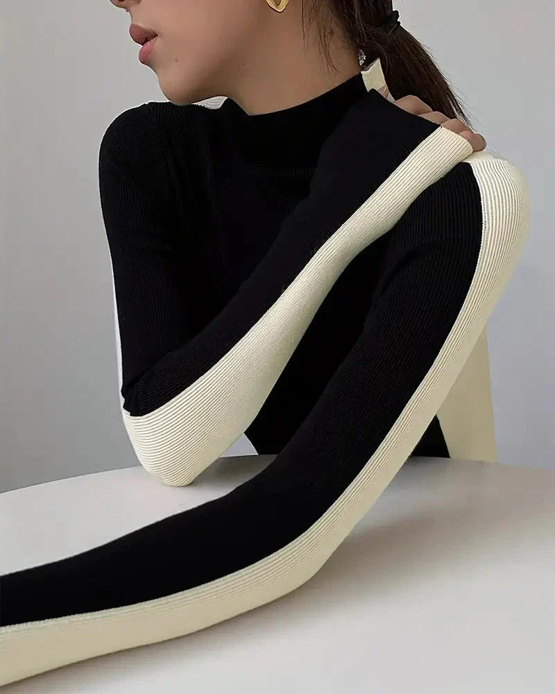 Ribbed Knit - Sweater