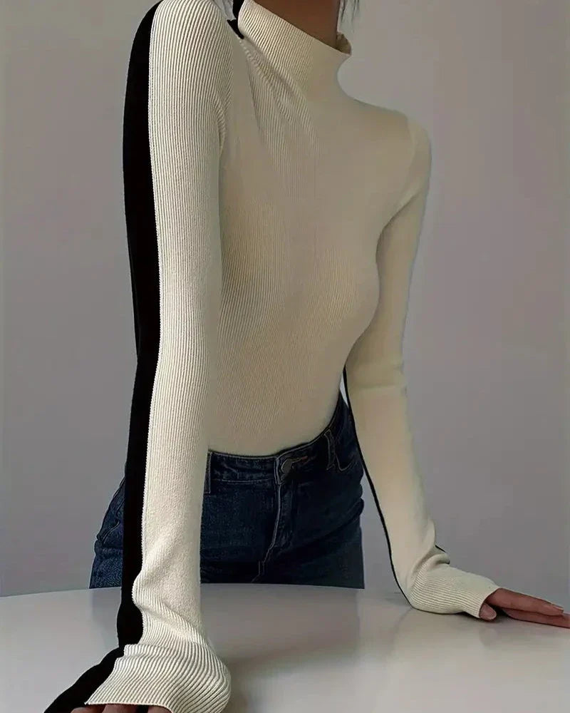 Ribbed Knit - Sweater