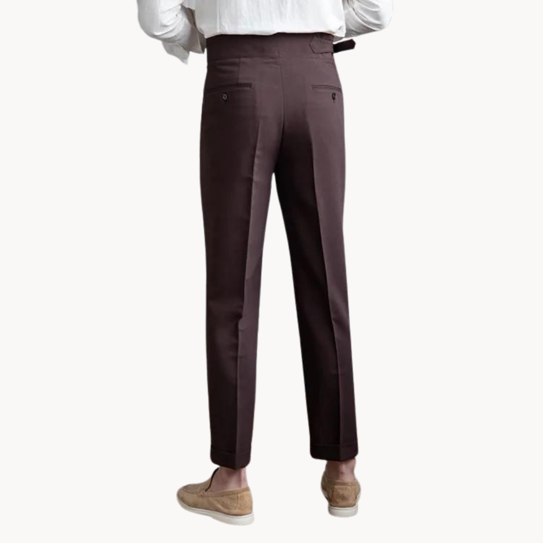 Pleated Tailored - Trousers