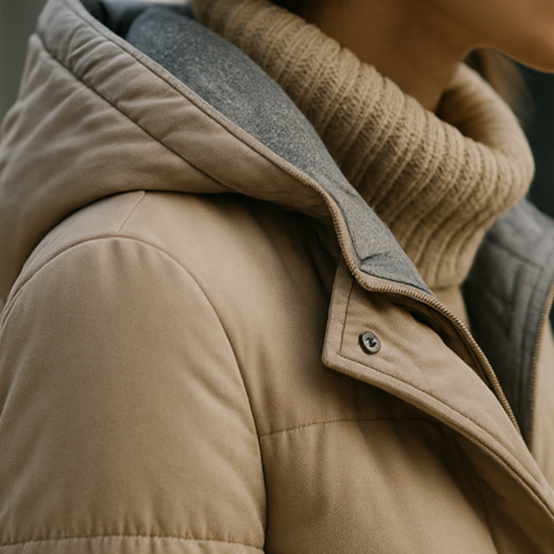 Mairah - Hooded Puffer Down Jacket