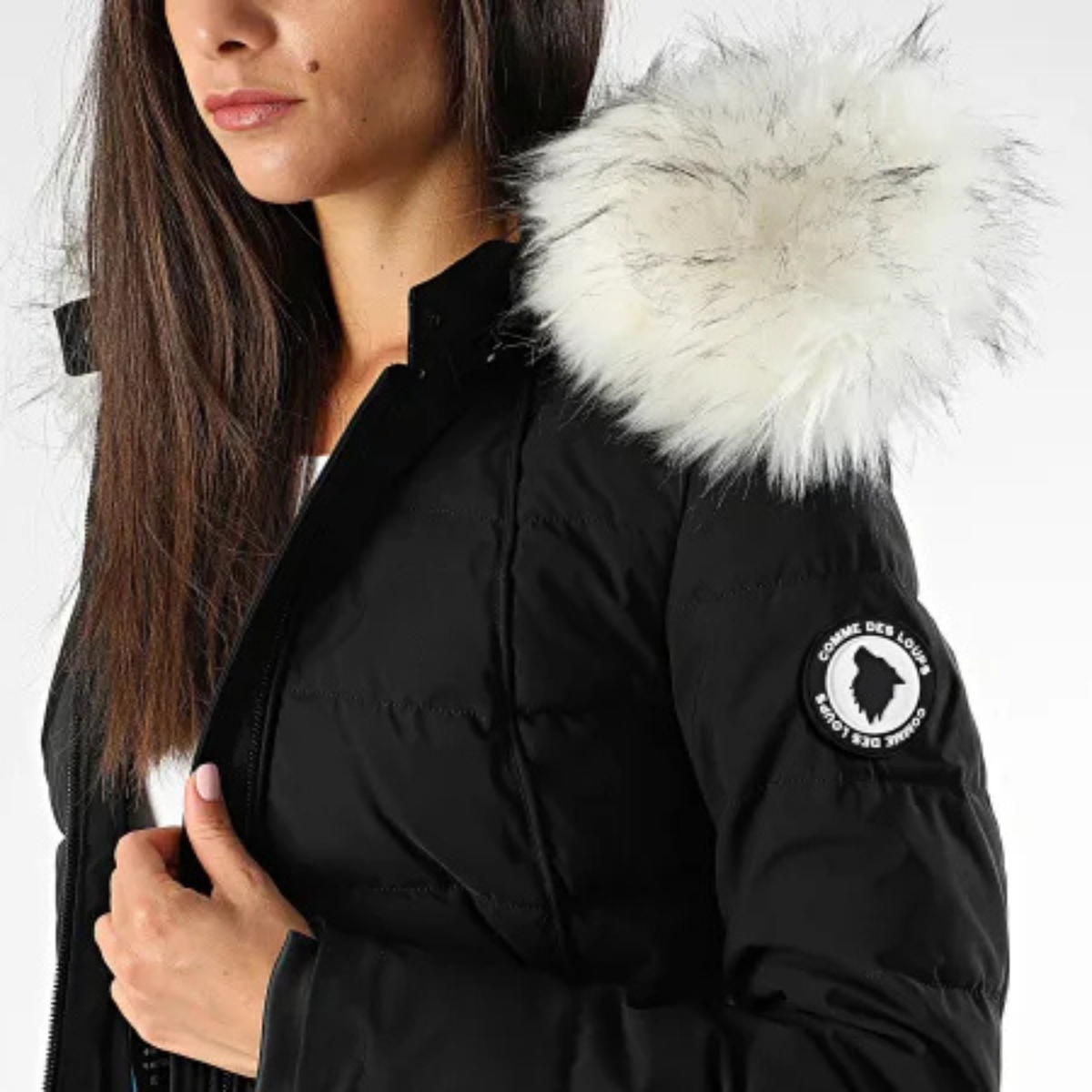Freya | Heated Women’s Puffer Jacket with Faux Fur Hood
