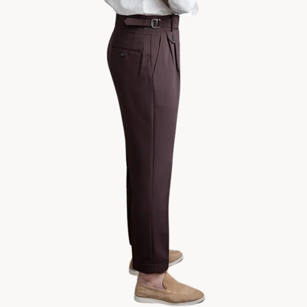 Pleated Tailored - Trousers