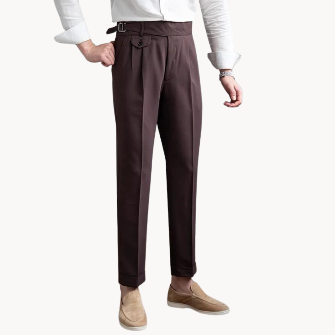 Pleated Tailored - Trousers