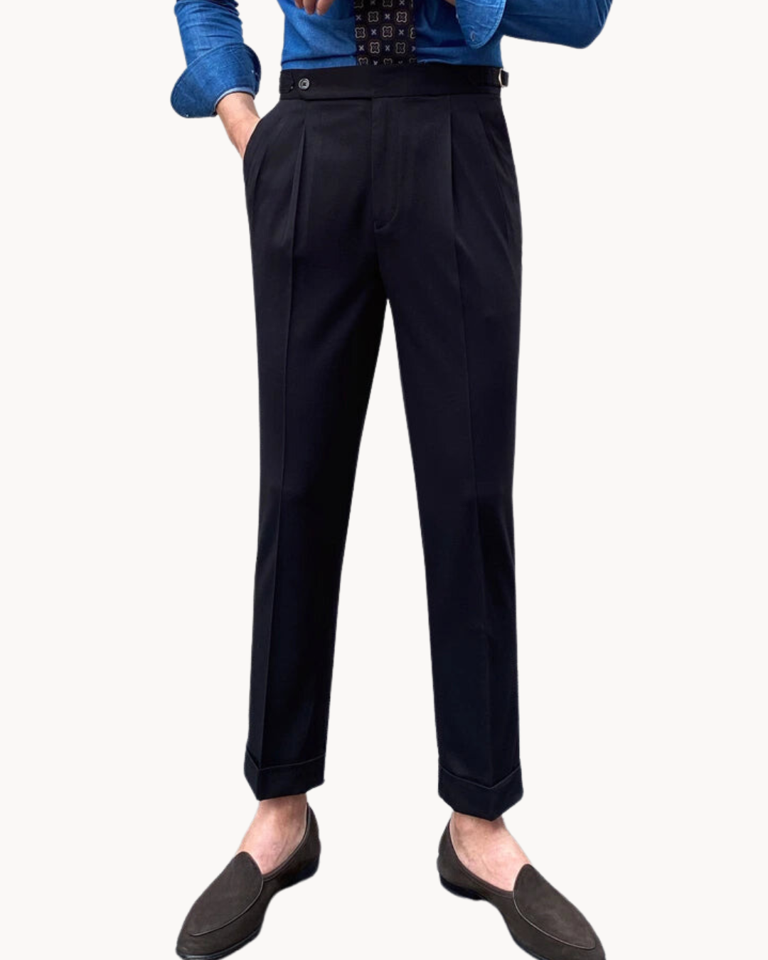 Tailored Straight-Leg - Trousers
