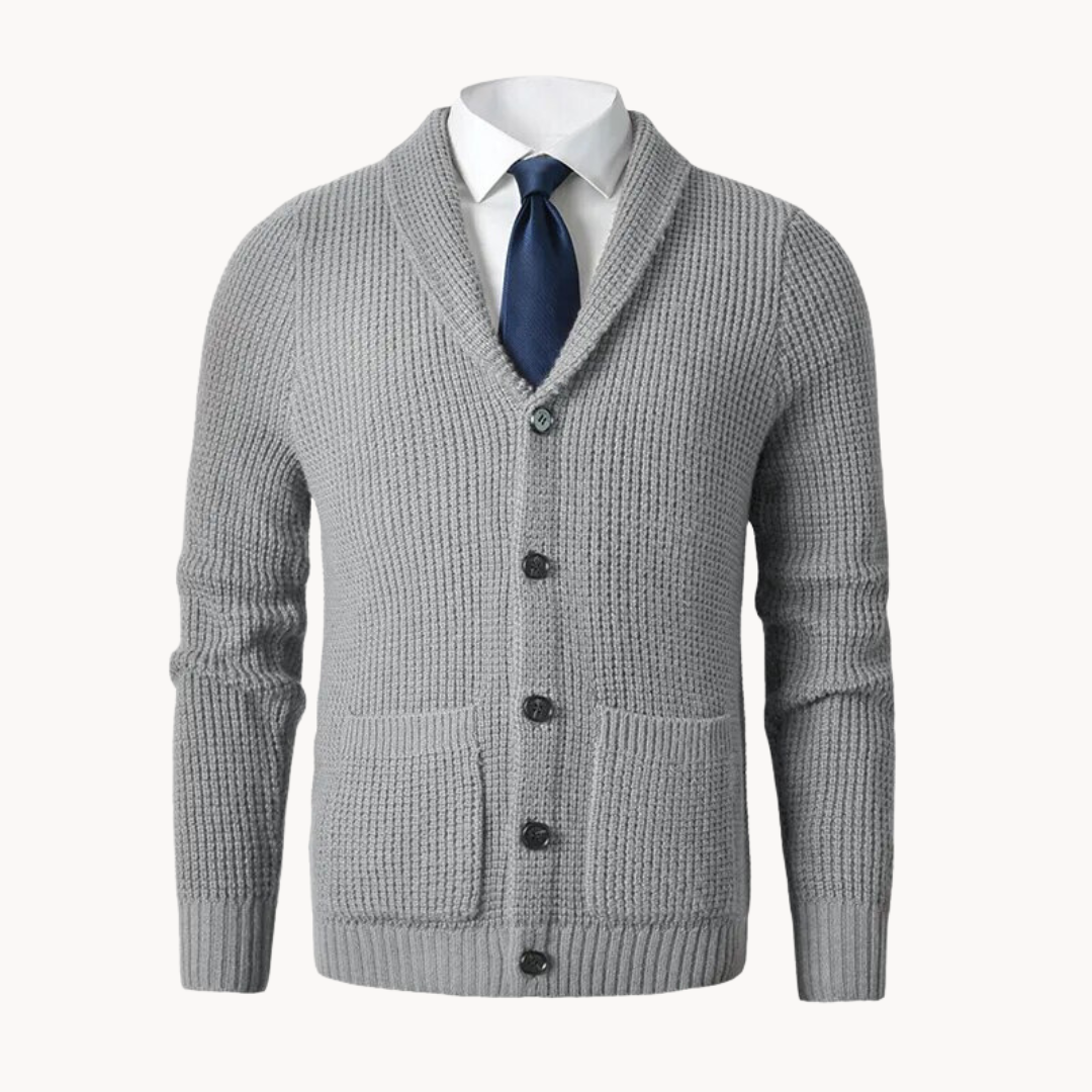 Shawl-Collar Pullover - Sweater