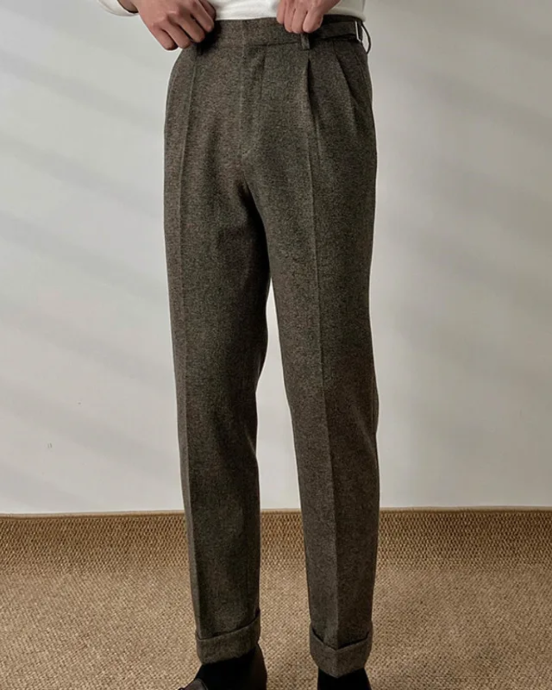 Tailored High-Waist - Trousers