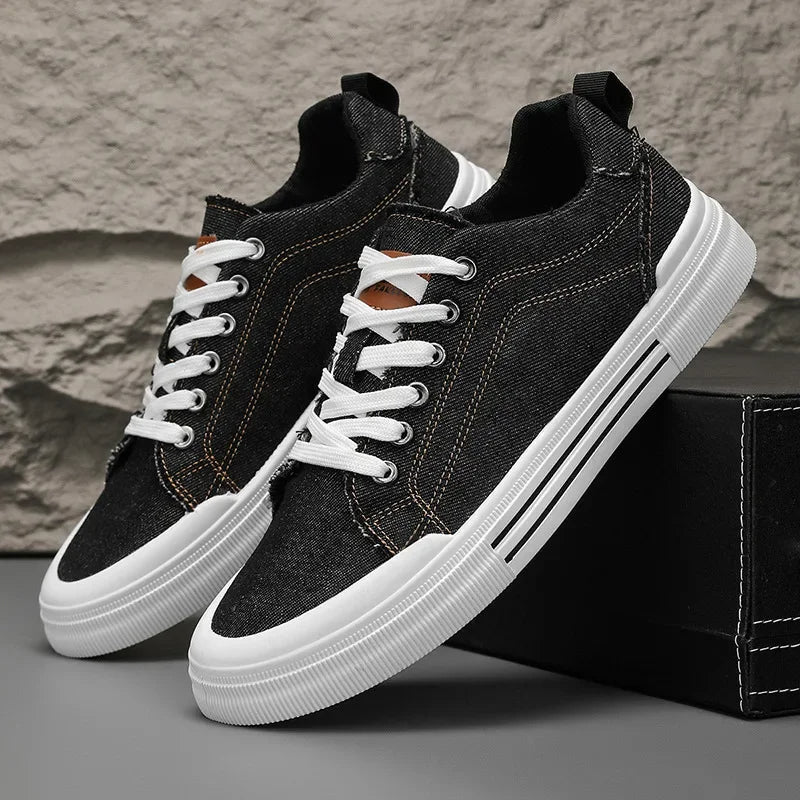 Denim Low-Top - Sneakers