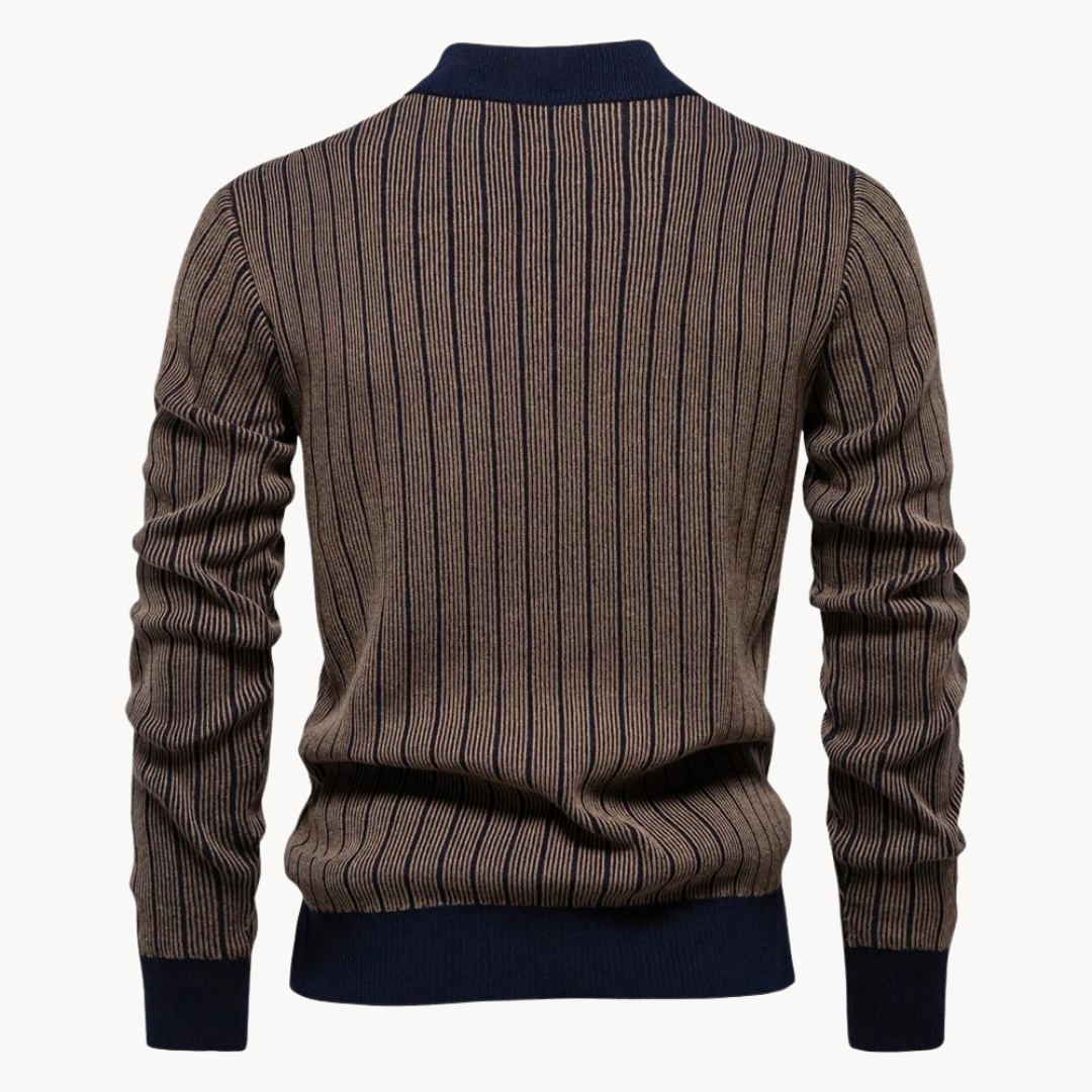 Nautical Striped Crewneck - Sweater