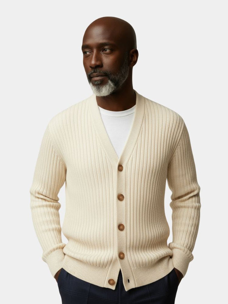 Knit Casual Cardigan - Casa  Laro CASA LARO