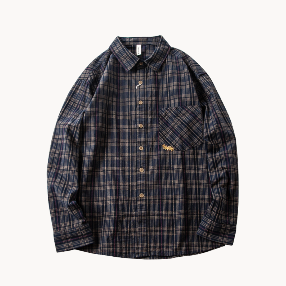 Brushed Flannel Button-Down - Shirt