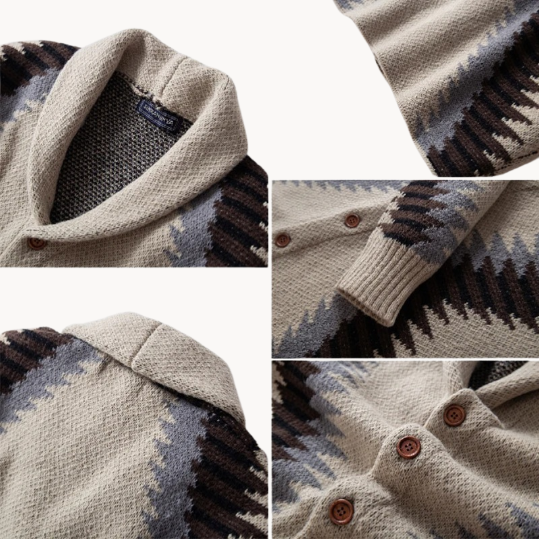 Classic Ribbed Knit - Cardigan