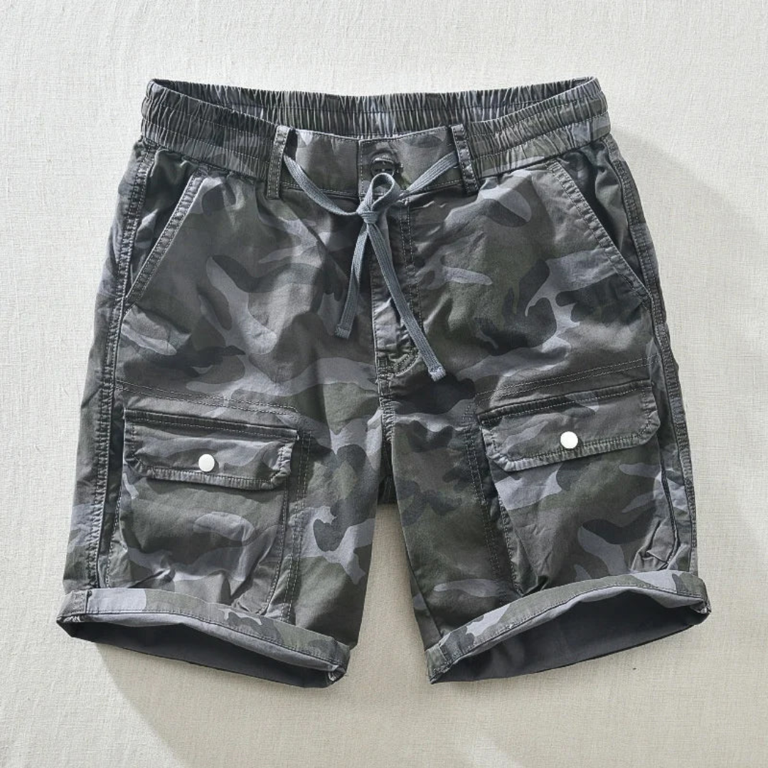 Barcelona Camouflage Print - Shorts