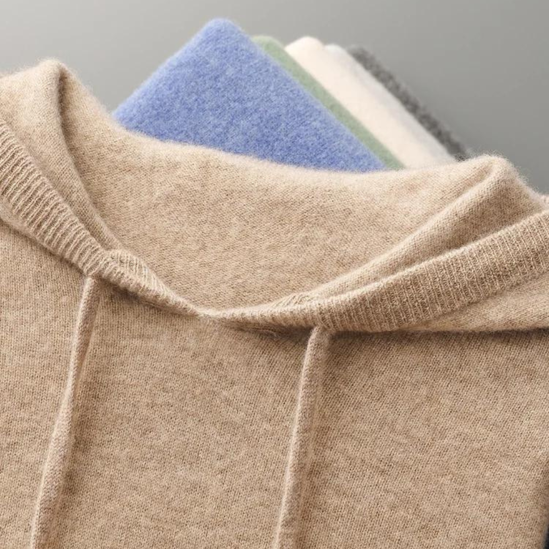 Glacier Merino Wool Hoodie - Sweater