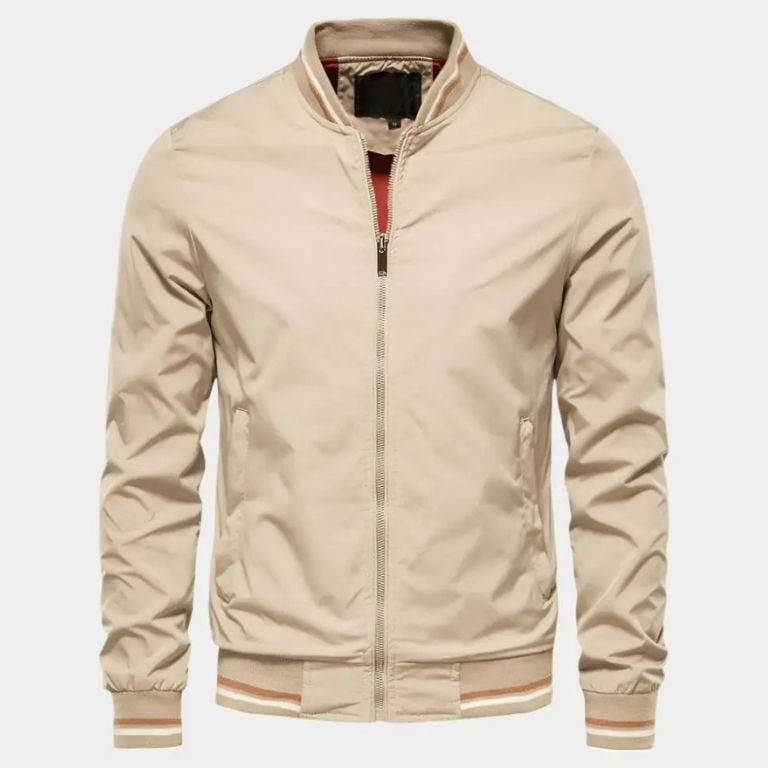 Massimo Classic Zip-Up Bomber - Jacket