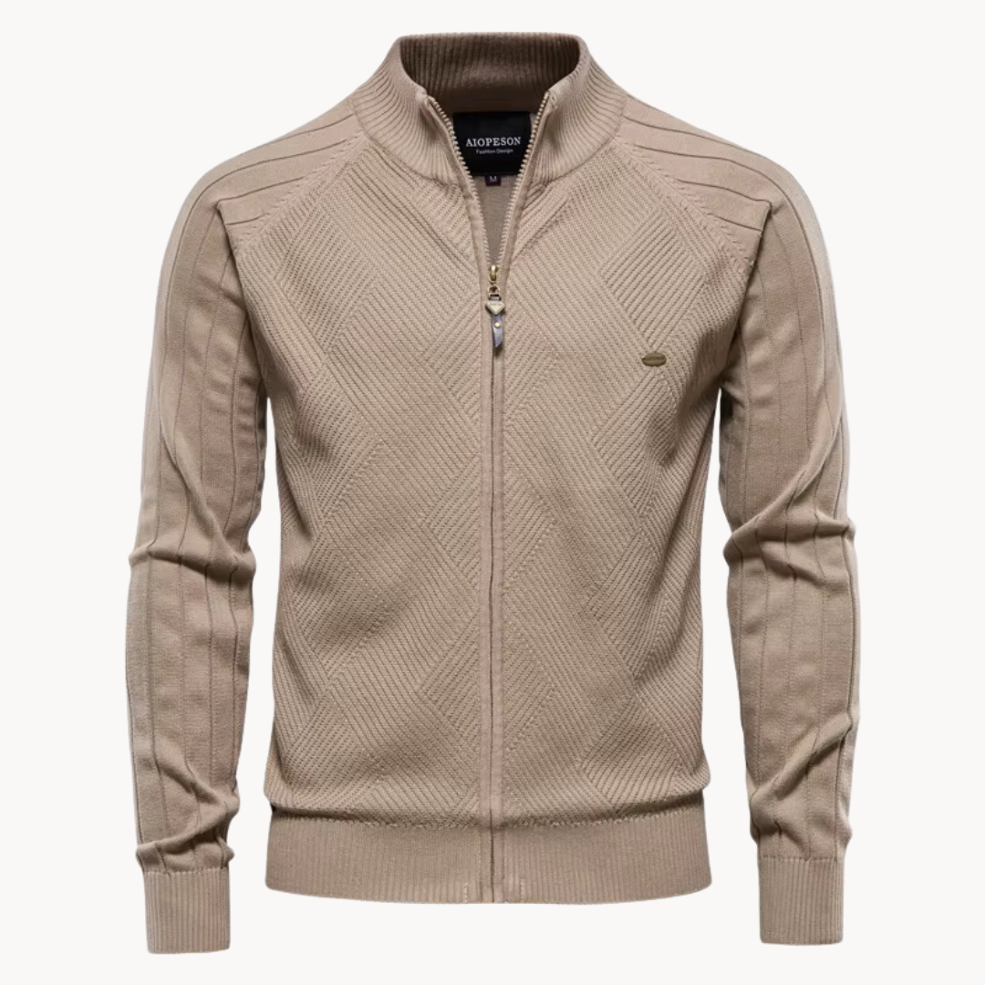 Vance Zip-Up Knit - Sweater