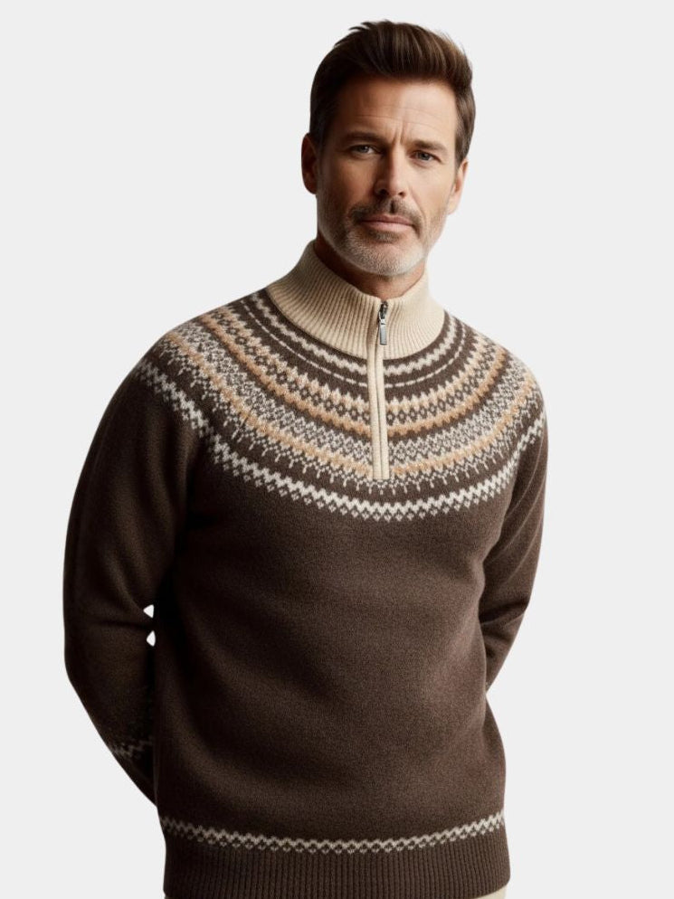 Valenbourg Nordic Knit Sweater - Casa  Laro CASA LARO