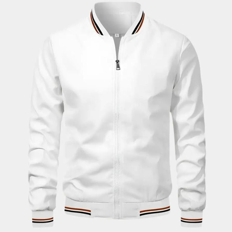 Massimo Classic Zip-Up Bomber - Jacket