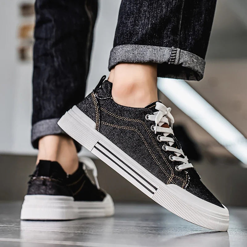 Denim Low-Top - Sneakers