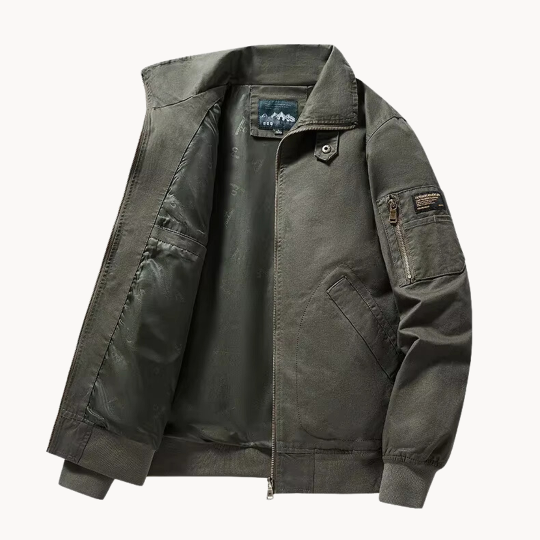 Slim Fit Cotton Chino - Jacket