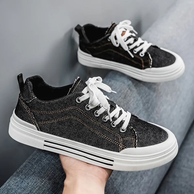 Denim Low-Top - Sneakers