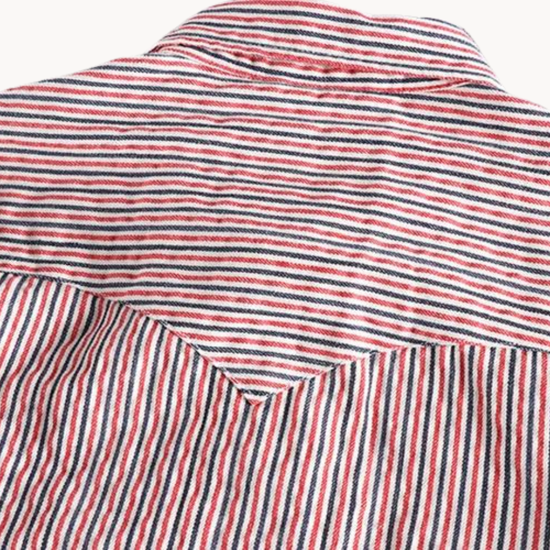 Pencil Stripe Button-Down - Shirt