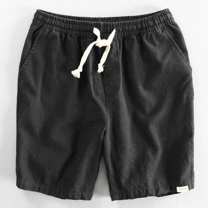 High-Rise Linen - Shorts
