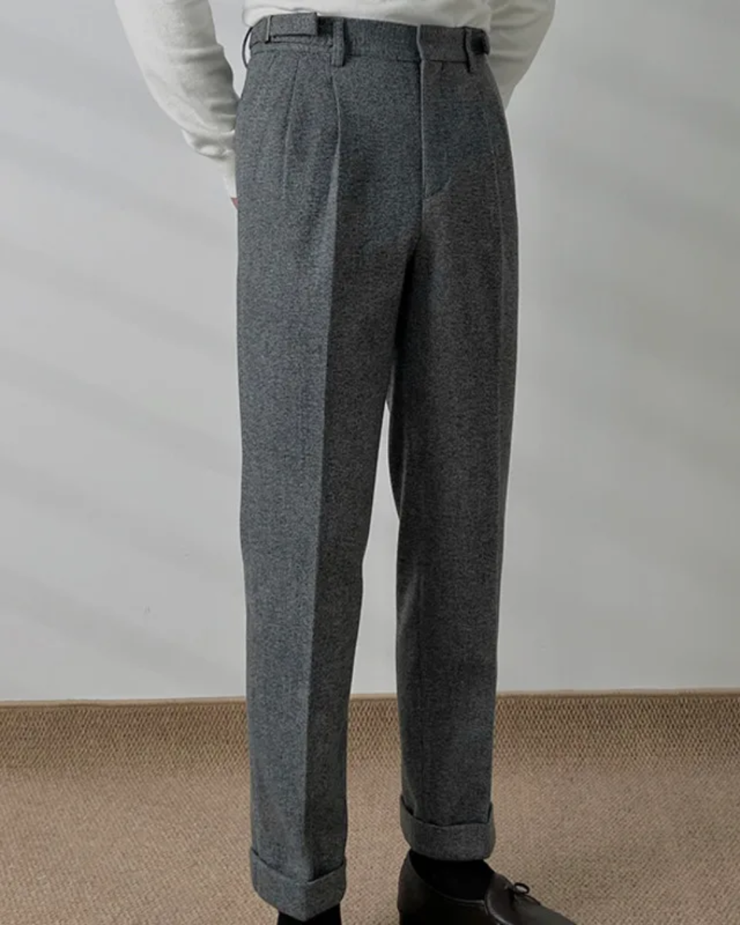 Tailored High-Waist - Trousers