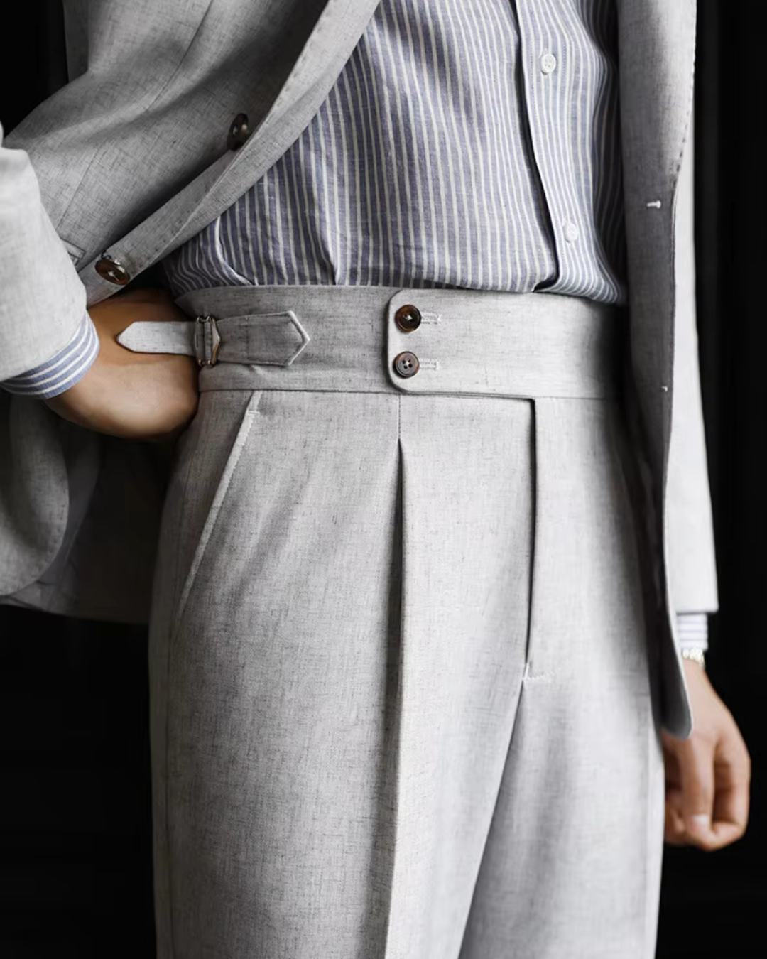 Tailored Gurkha High-Waist - Pants