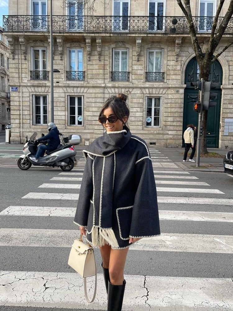 Scarf Collar - Coat