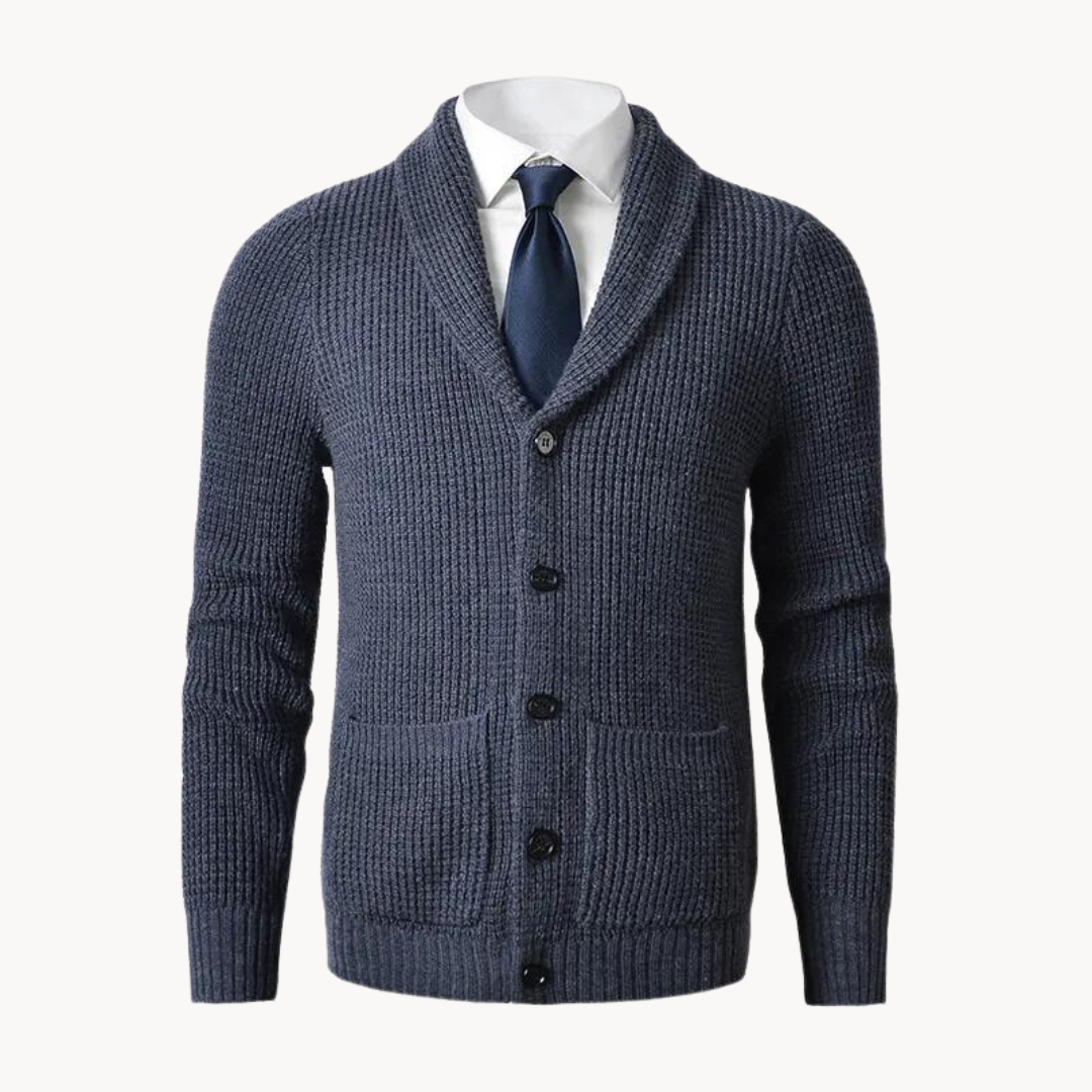 Shawl-Collar Pullover - Sweater