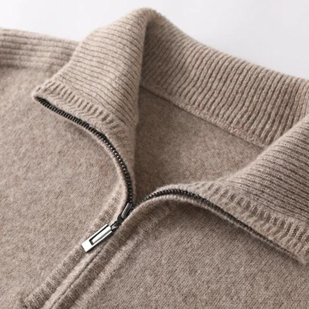 Merino Wool Quarter Zip - Sweater
