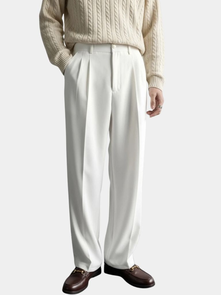 Minimalist Old Money Trousers - Casa  Laro CASA LARO