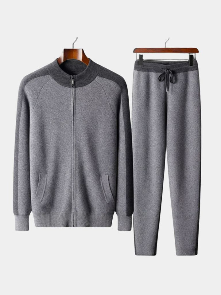 Navy Heritage Cashmere Set – Casa  Laro CASA LARO