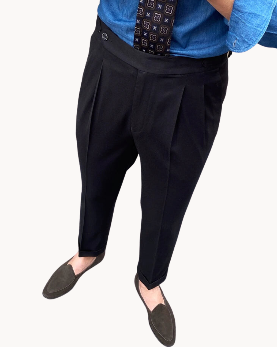 Tailored Straight-Leg - Trousers