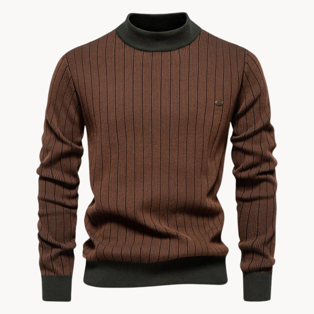Nautical Striped Crewneck - Sweater