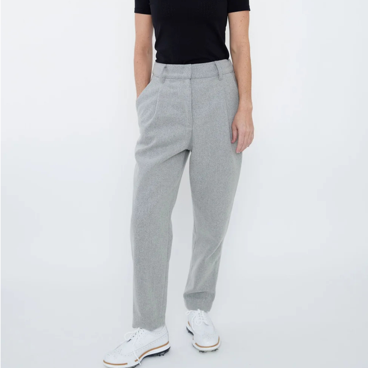 Leona | Light Grey Trousers