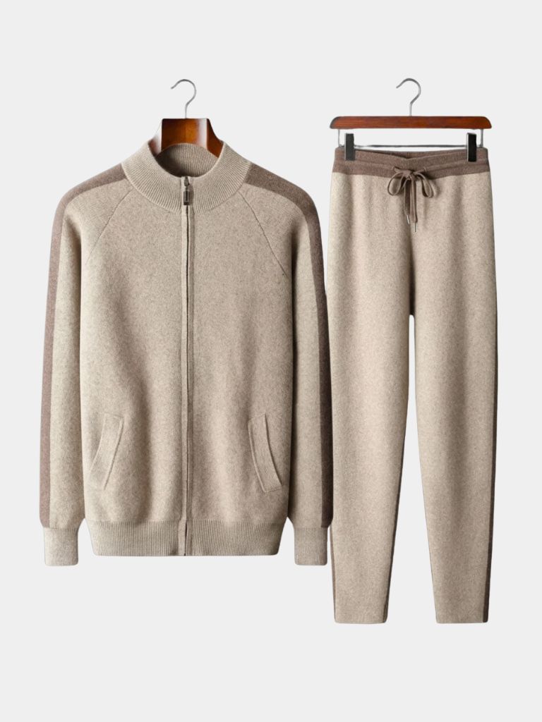 Navy Heritage Cashmere Set – Casa  Laro CASA LARO