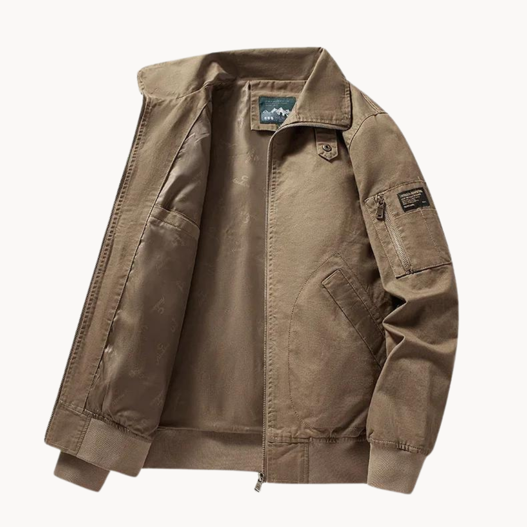 Slim Fit Cotton Chino - Jacket
