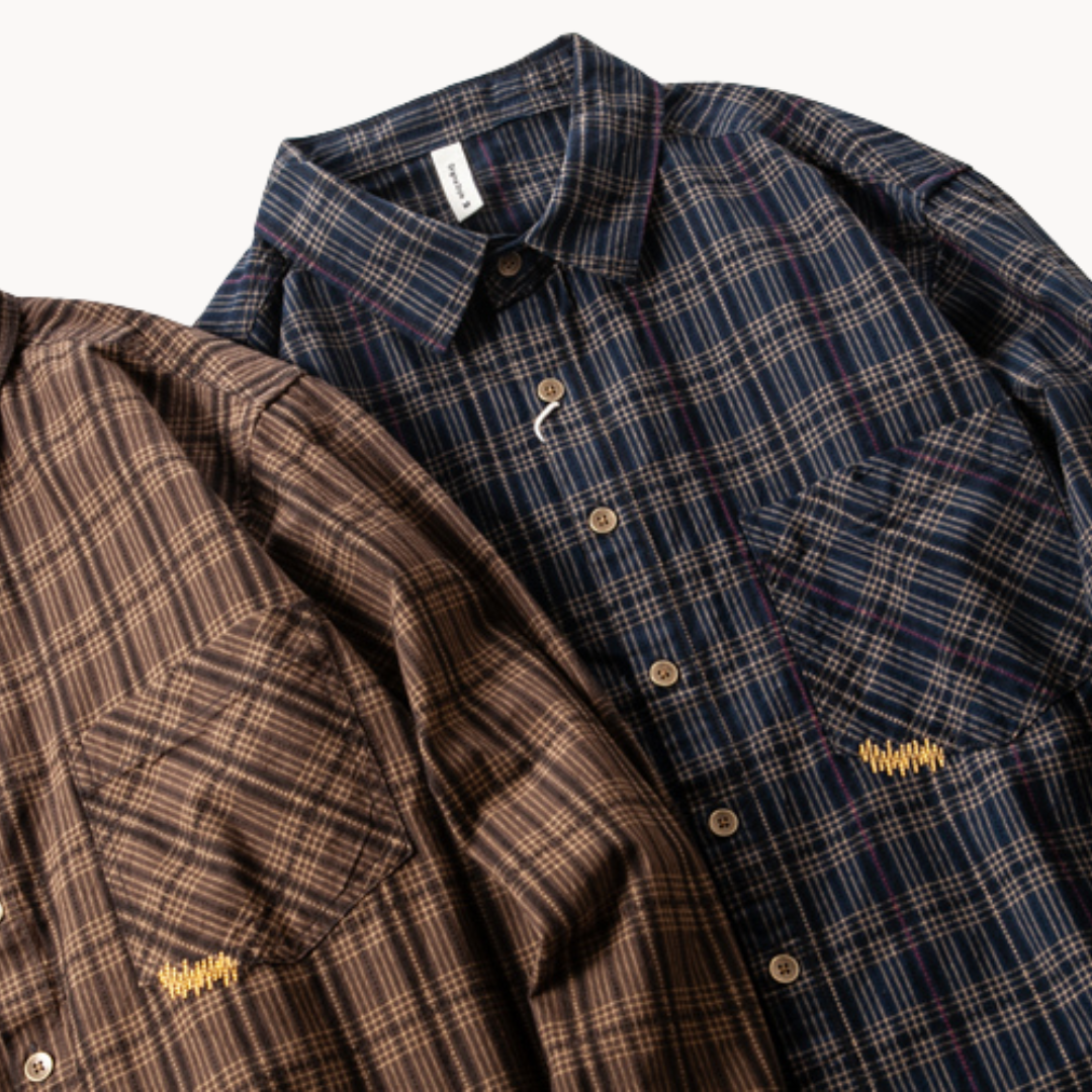 Brushed Flannel Button-Down - Shirt