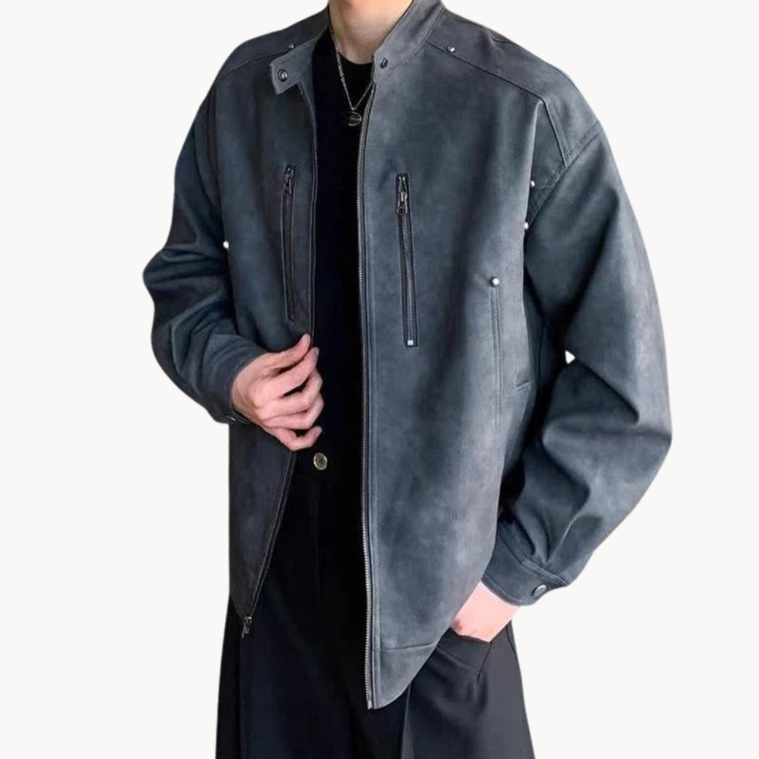 Vantage Leather Biker - Jacket